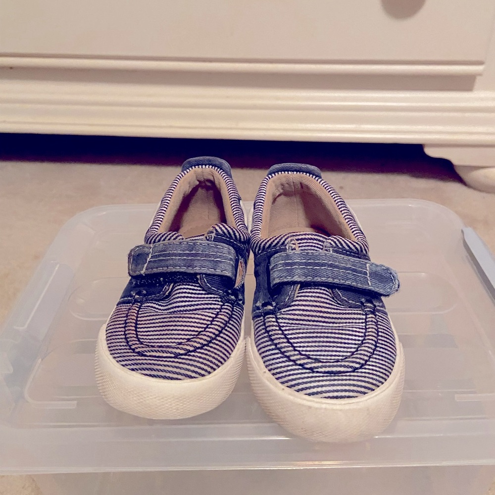 Toddler Boy Navy Boat Shoes - Mayoral Brand